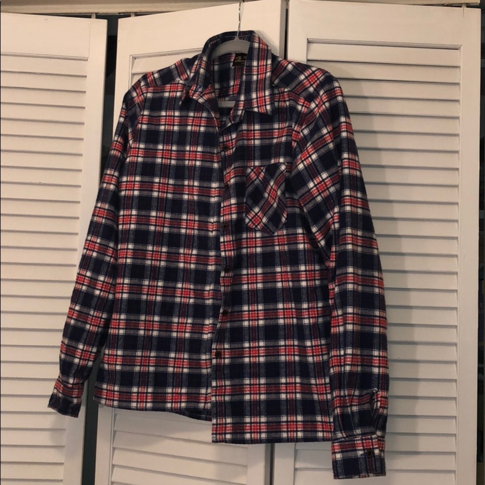 Red, White, and Blue Flannel